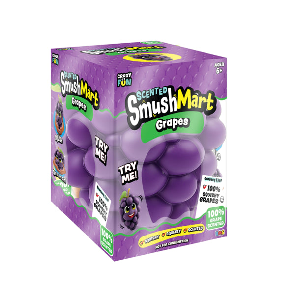 Smushmart Scented Sweet Grape Sensory Toy – Ultra-Satisfying Slime Squishy