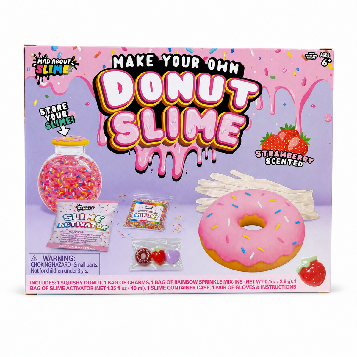 RMS Make Your Own Donut Strawberry Scented Slime