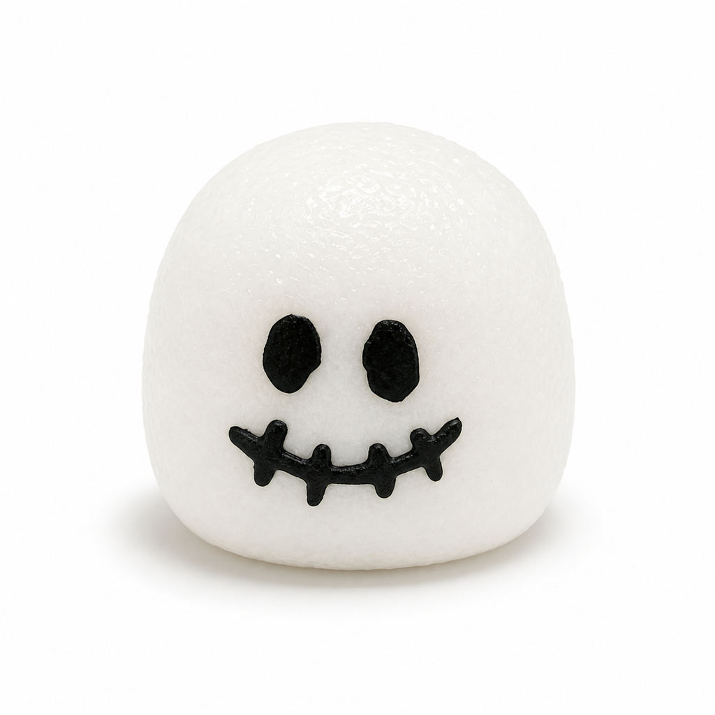 Halloween Spooky Skull Gumdrop Squishy – 4 Color Styles Chosen at Random
