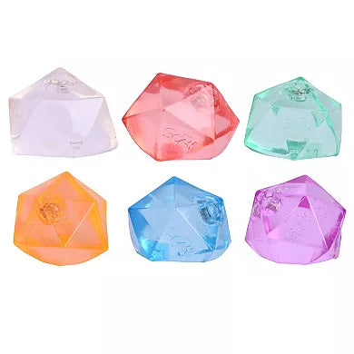 Sunny Days SQZY Light-Up Hexagon Geometric Sensory Squishy Toy