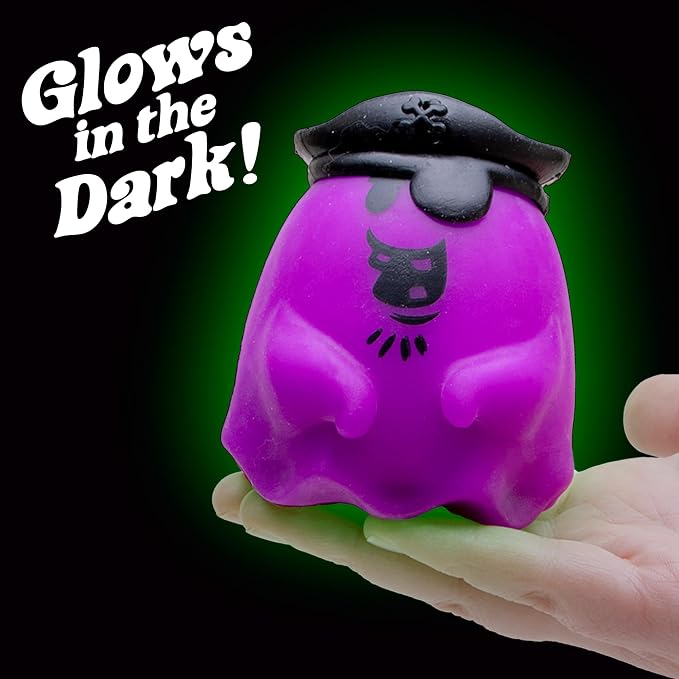 Schylling NeeDoh Needohween Glowy Ghost Pack of 1