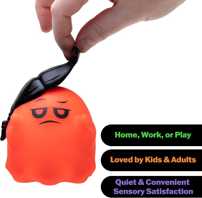 Schylling NeeDoh Needohween Glowy Ghost Pack of 1