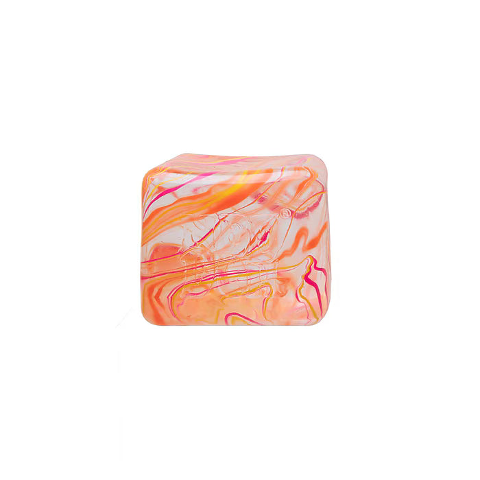 Schylling NeeDoh Nice Cube Swirl Marbled Sensory Fidget Toy (UK Import) Color Chosen at Random