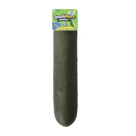 Crazy Fun® SmushMart XL Pickle – Jumbo Satisfying Stress Squishy Toy