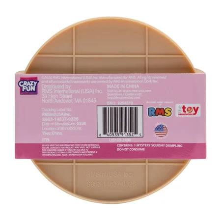 Front of RMS Crazy Fun Mystery Dumpling Pork Bun Edition packaging 