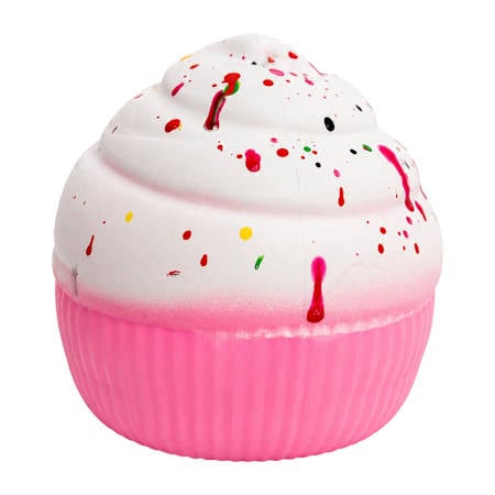 Silicone Cupcake Squeeze Toy – Slow Rise Sensory Fidget