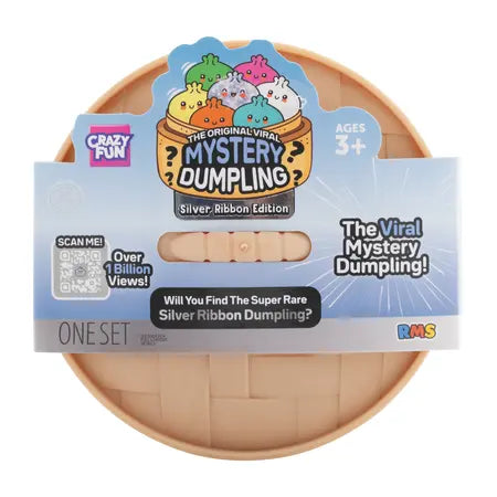 RMS Crazy Fun Silver Ribbon Edition Mystery Dumpling Squishy Bun blind box