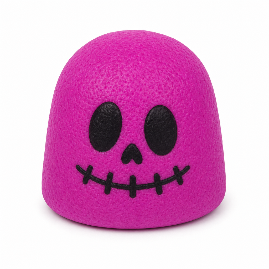 Halloween Spooky Skull Gumdrop Squishy – 4 Color Styles Chosen at Random