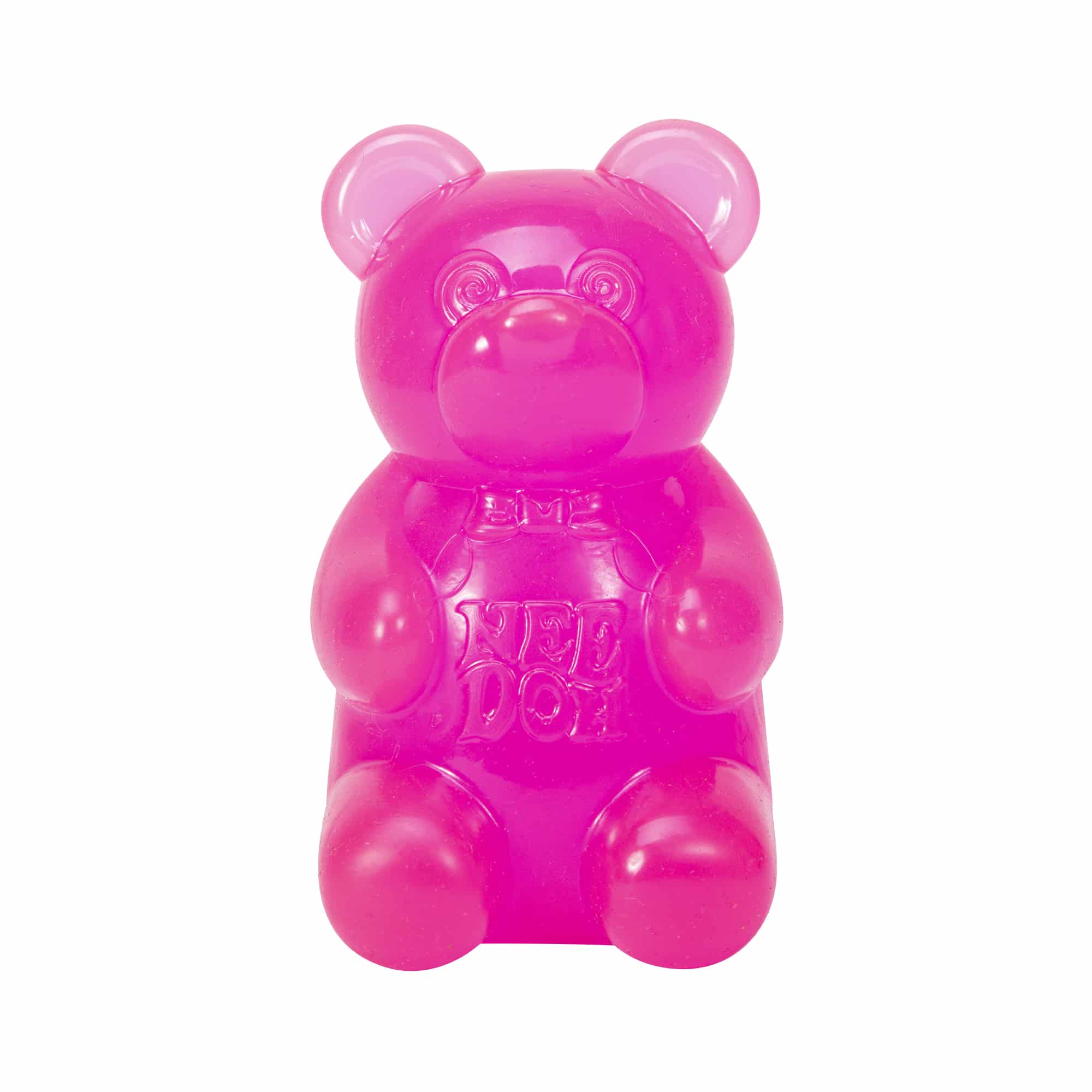 Schylling NeeDoh Gummy Bear Squishy Fidget Toy Color Chosen at Random