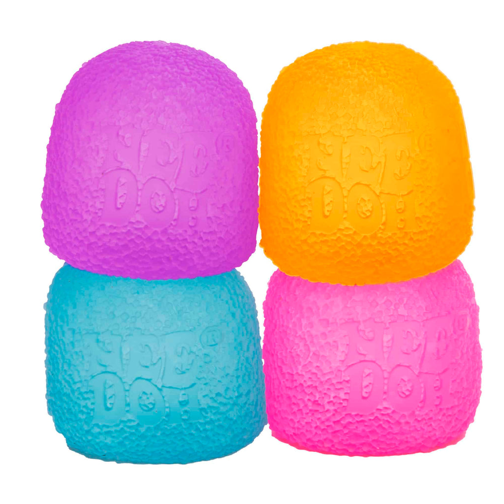 Assorted Schylling NeeDoh Gumdrop squishy fidget toys in bright colors