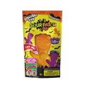 Close-up of SOUR PATCH KIDS Halloween Edition scented squishy fidget toy with translucent jelly-like texture