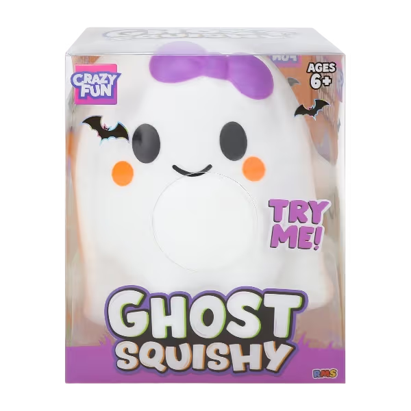 RMS Crazy Fun Ghost Girl Squishy Fidget Toy