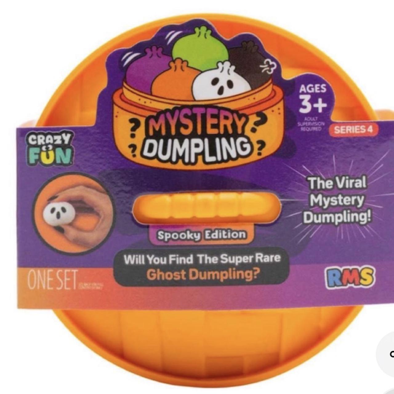 RMS Crazy Fun® Mini Squishy Bun — The Original Mystery Viral Ghost Spooky Edition Blind Box