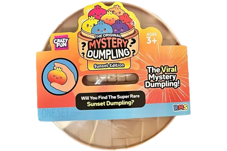 RMS Crazy Fun Squishy Bun Mystery Dumpling Sunset Edition Blind Box