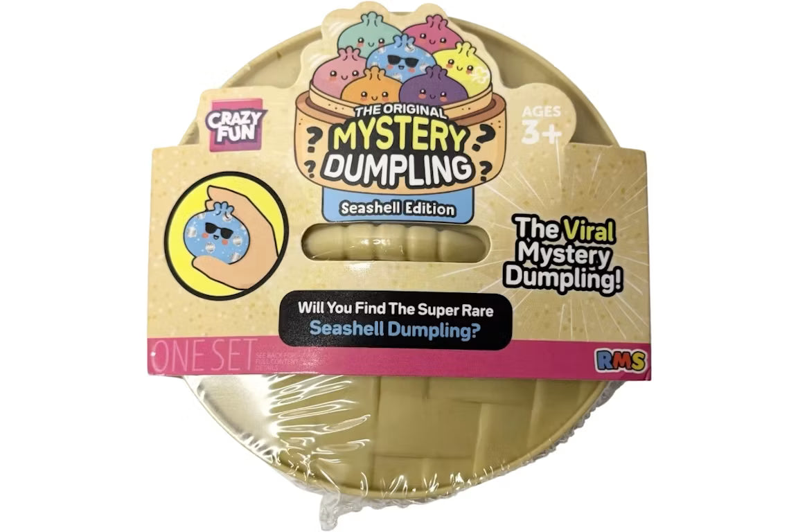 RMS Crazy Fun Squishy Bun The Original Mystery Dumpling-Seashell Edition Blind Box