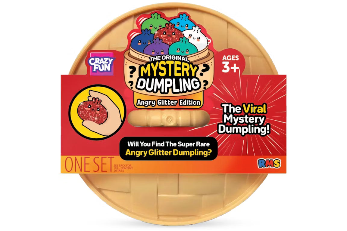 sealed-rms-crazy-fun-angry-glitter-edition-mystery-dumpling-blind-box