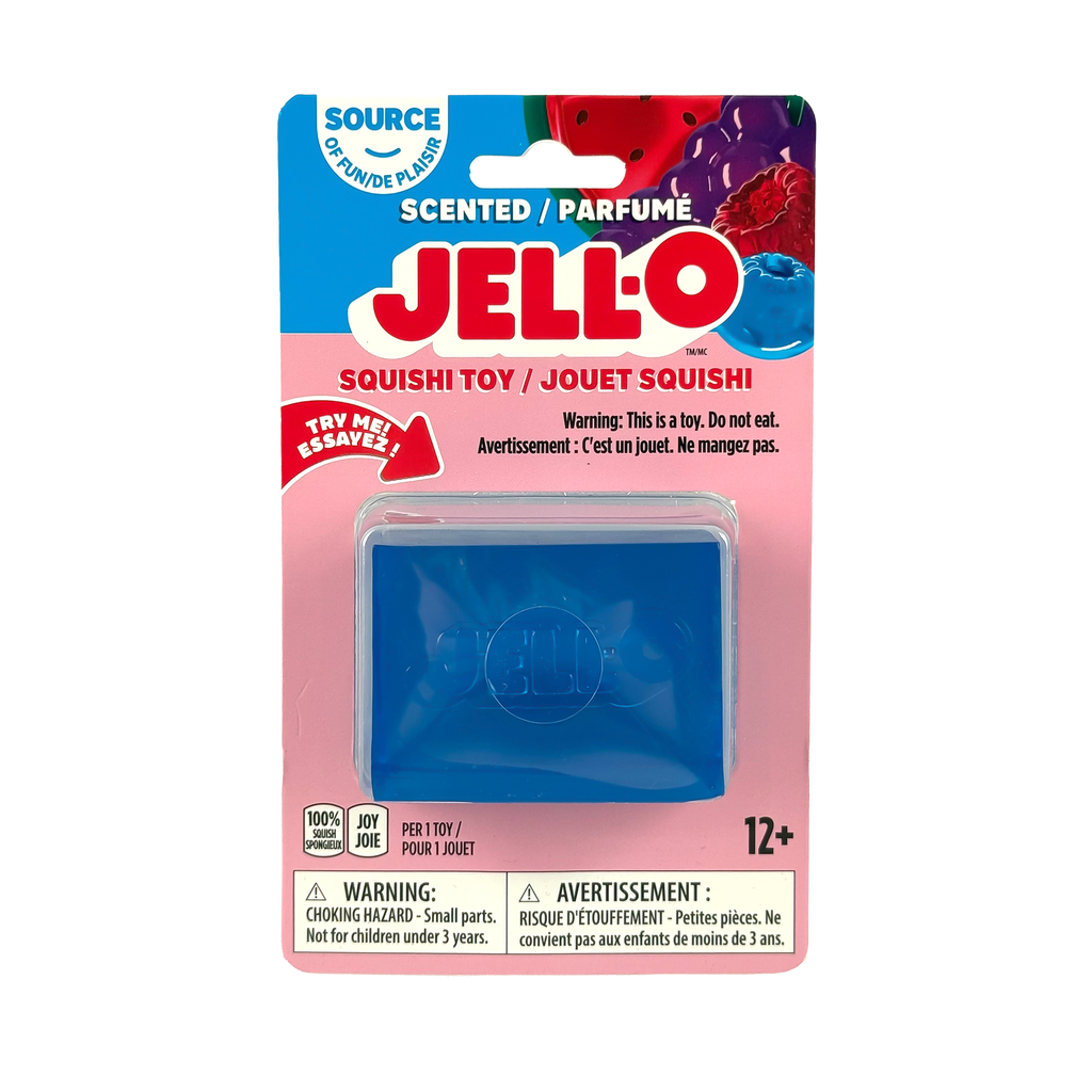 Incredible Play JELL-O Scented Jiggler Squishi Sensory Fidget Toy Color Chosen at Random