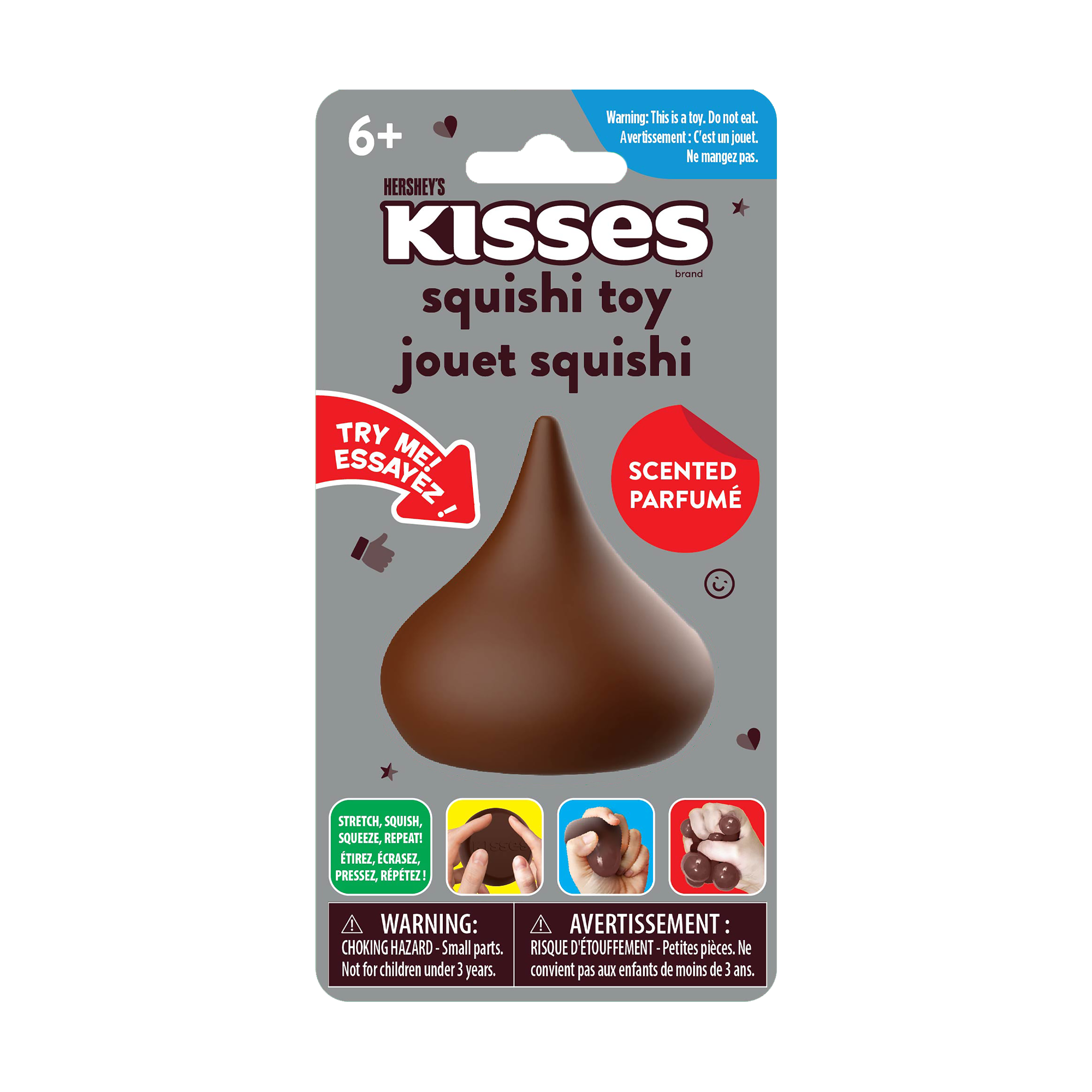 HERSHEY’S KISSES chocolate scented Squishi Toy by Incredible Group in original retail packaging