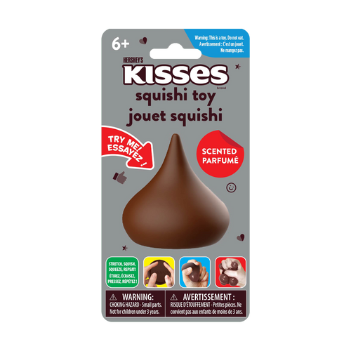 HERSHEY’S KISSES chocolate scented Squishi Toy by Incredible Group in original retail packaging
