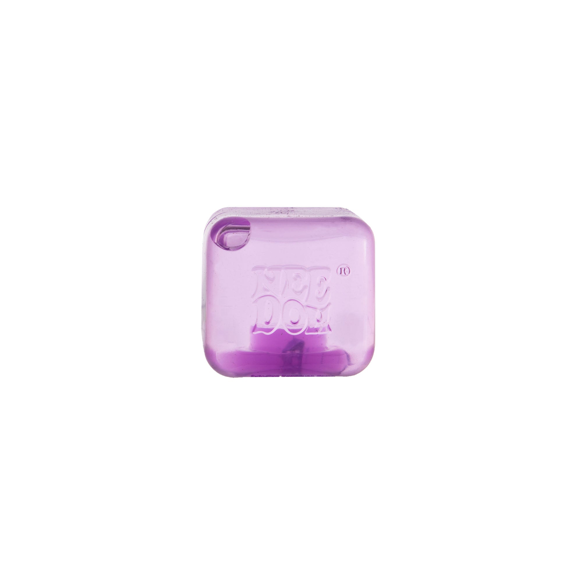 Purple NeeDoh Nice Ice Baby pocket sensory fidget cube
