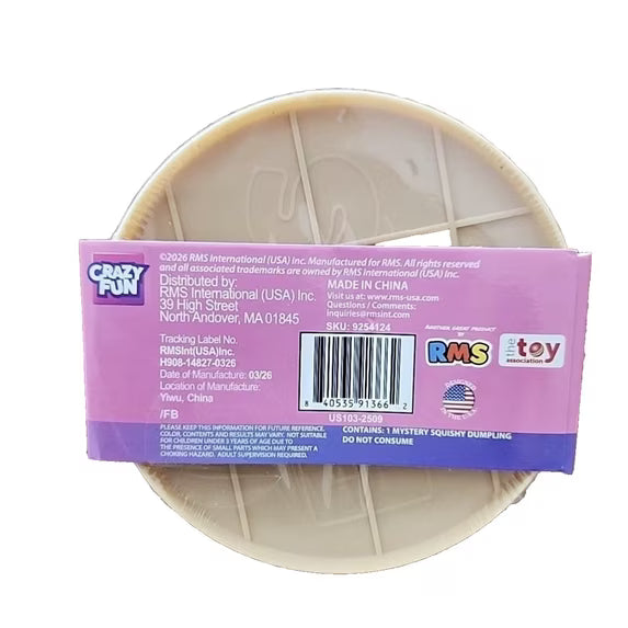 RMS Crazy Fun The Original Mystery Dumpling Purple Holographic Edition One Set