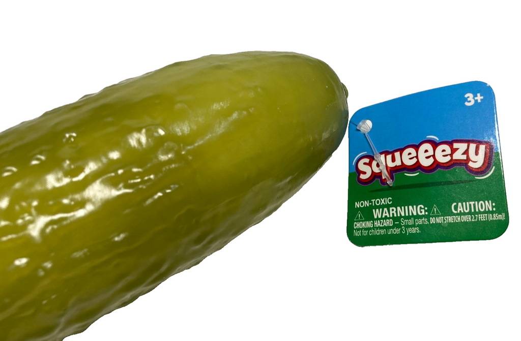 Sunny Days XL Squeezy Pickle – Jumbo Satisfying Stress Toy